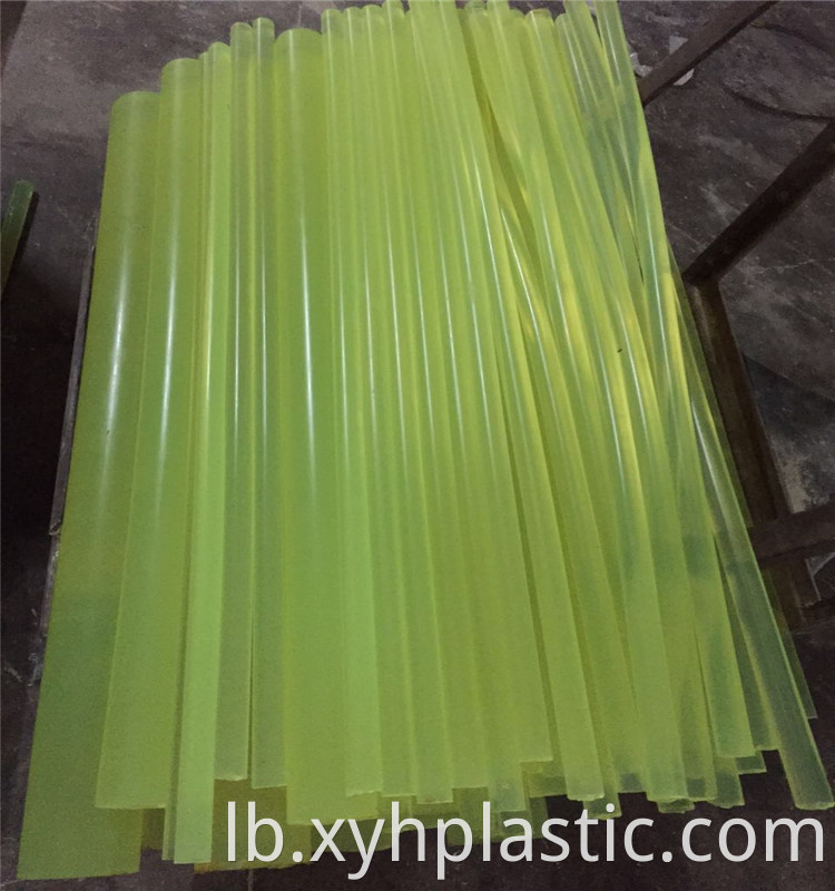 Elastic glue engineering PU material rod